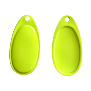 Fransk blad farvet begge sider gul / 5 stk