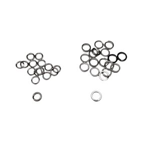 Springring rund rustfri / 10 stk