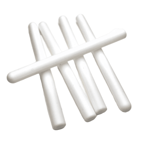 Gummikrop hvid ikke klippet