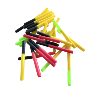 Siliconegummi til laksespinner - ikke klippet.