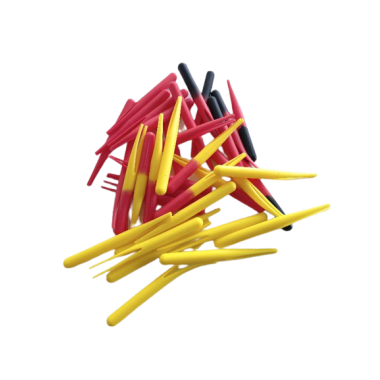 Siliconegummi til lakse-spinnere færdigklippede