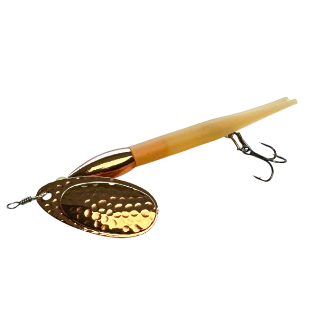 Bullethead spinner natur kobber