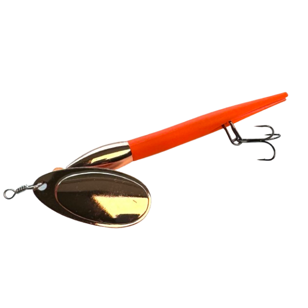 Bullethead spinner orange s�lv