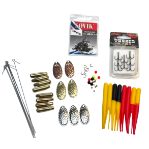 Spinnerbyg -PAKKE 1- Skjern  str 4 blad