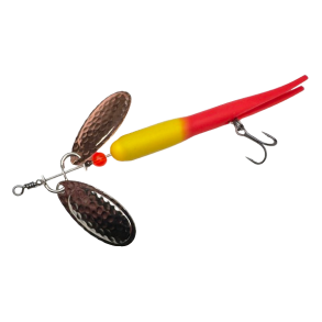 Dobbelt bladet gul-rd