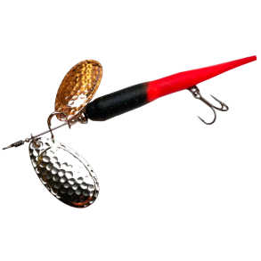 Dobbelt bladet sort-rd