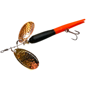 Dobbelt bladet sort-orange