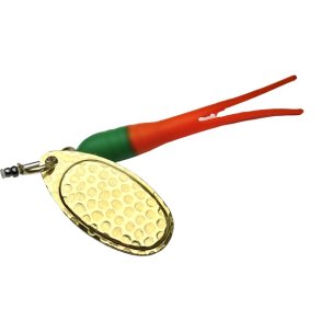 Mini Gennemlber Gulerod Messing