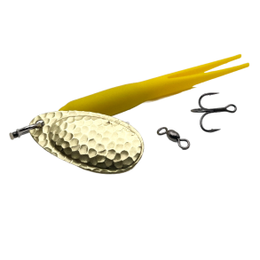 Gennemlber Gul/messing