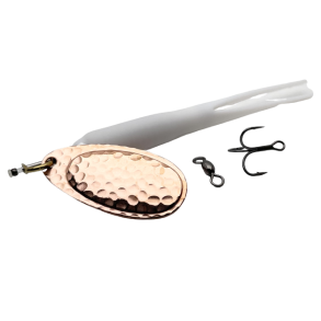 Gennemlber Hvid/kobber