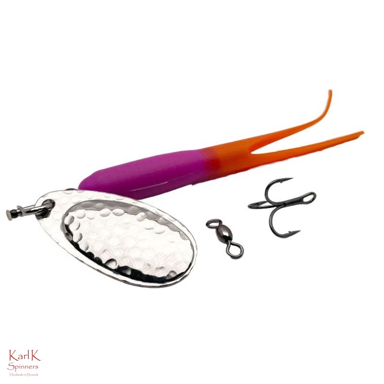Gennemlber Lilla-Orange/slv