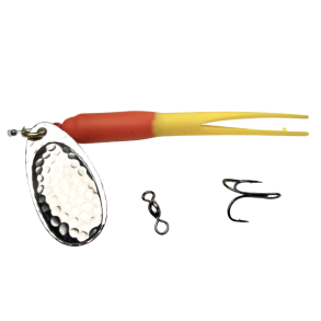 Gennemlber Rd-gul/slv