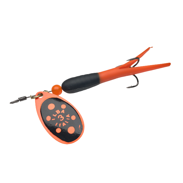 Flying C Mini � Sort-Orange/Sort-Orange ILBA Blad