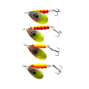 KarlK Klassisk Spinner Fish-eye gul