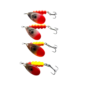 KarlK Klassisk Spinner Fish-eye r�d