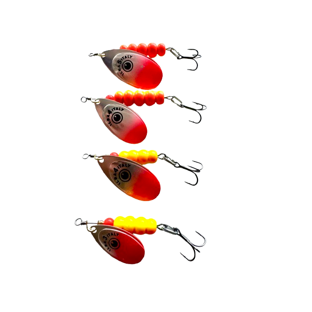 KarlK Klassisk Spinner Fish-eye r�d