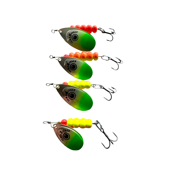 KarlK Klassisk Spinner Fish-eye gr�n