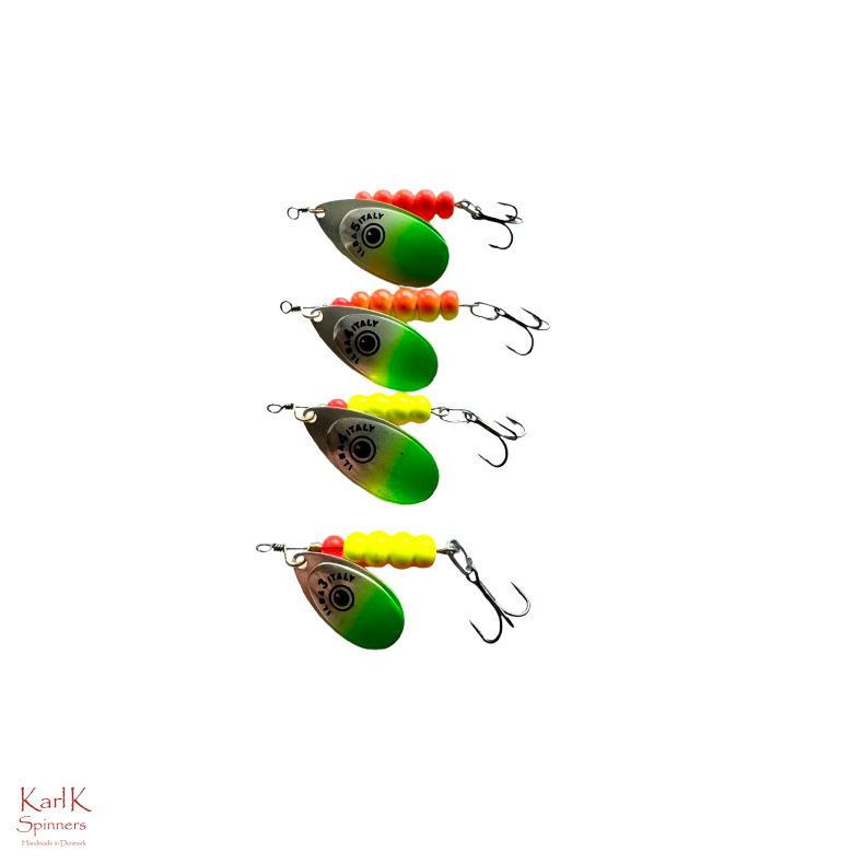 KarlK Klassisk Spinner Fish-eye gr�n