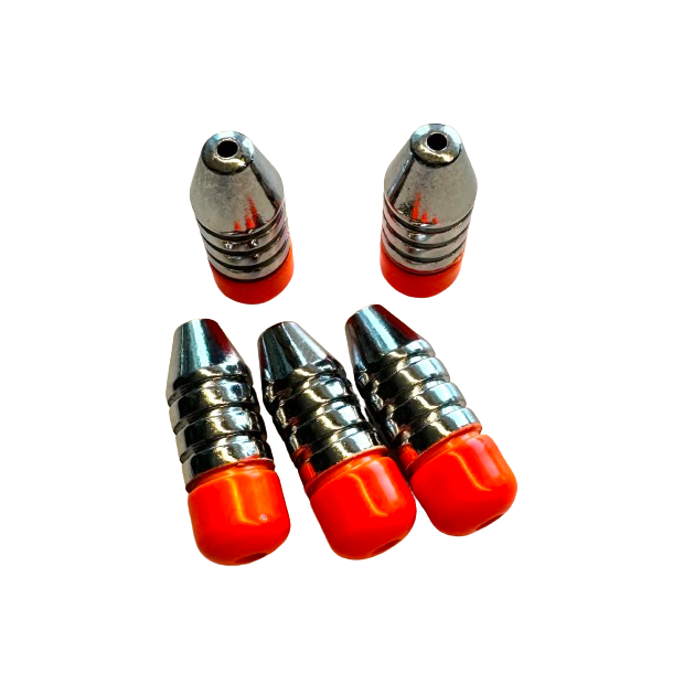 Messinglod orange hugpunkt 5/pose