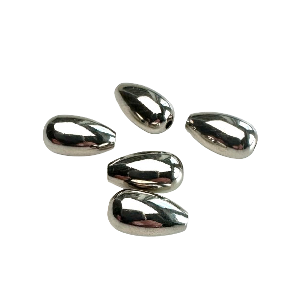 Teardrop lod s�lv 2,3- 3,4 - 3,9 gram /10 stk