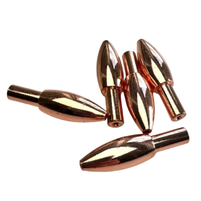 Bullethead lod kobber 7/12/16/20/24/29 gram/ 5 stk