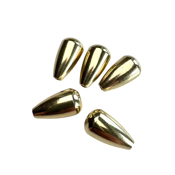 Teardrop lod kobber 3,9 gram /10 stk