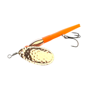Bullethead spinner orange kobber