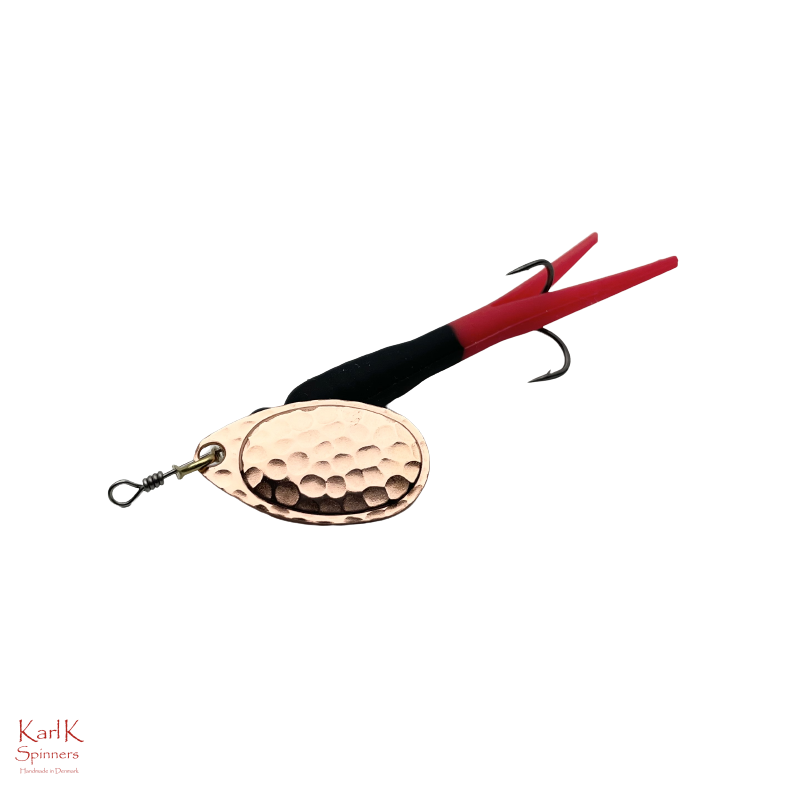 Flying C Mini Sort-Rd/kobber