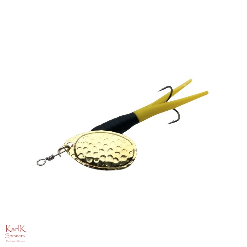 Flying C Mini Sort-Gul/messing