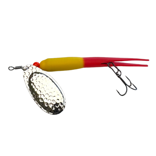 Upstream Spinner Gelb-Rot/Silber � VMC 7554 Gr. 10