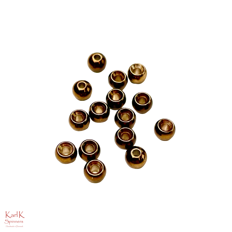Cyclops Beads 5,5 mm bronze  / 15 stk 