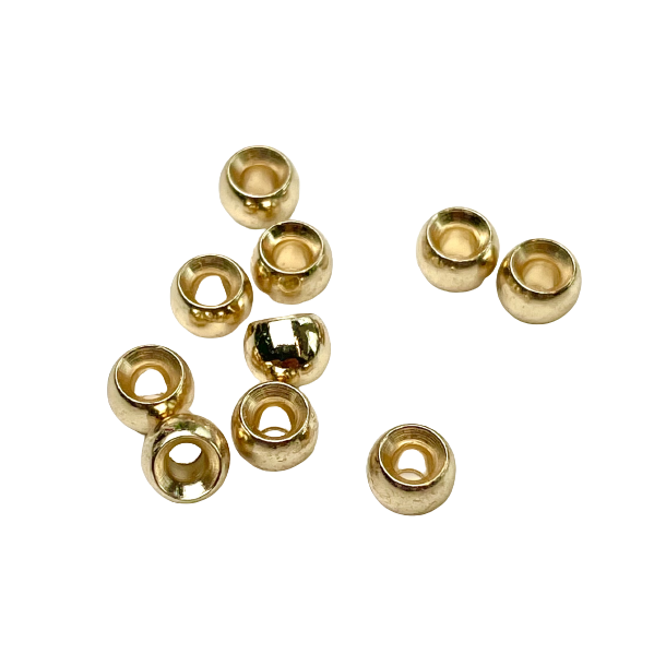 Cyclops Beads 5,5 mm guld / 15 stk 