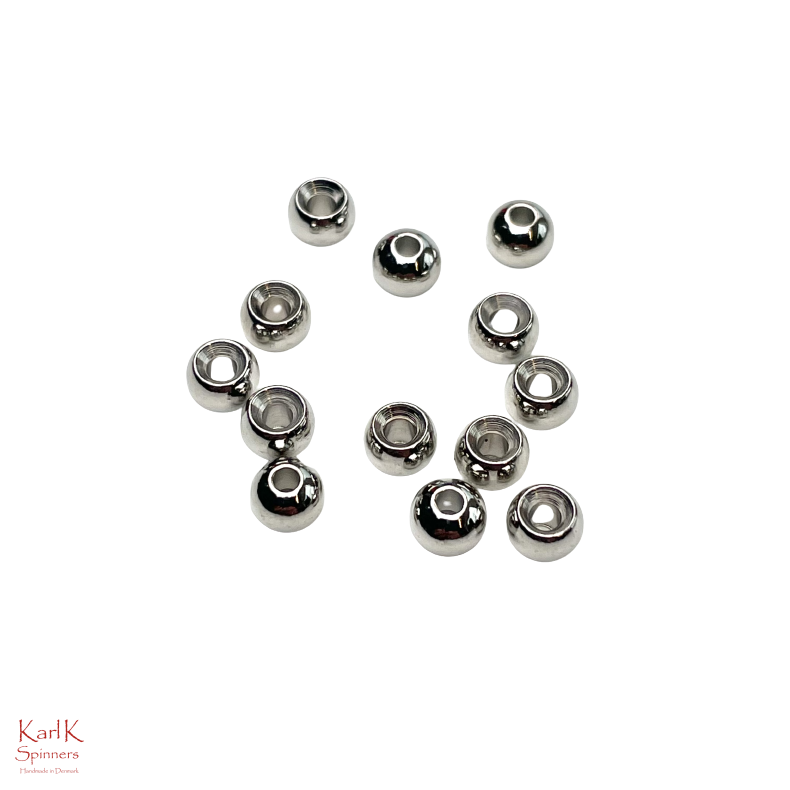Cyclops Beads 5,5 mm s�lv / 15 stk 