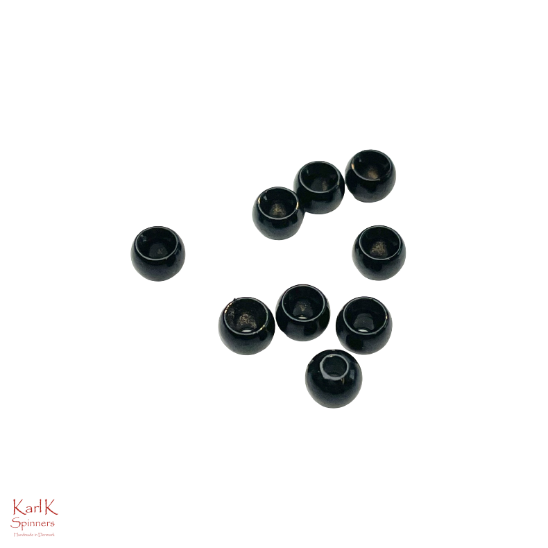 Cyclops Beads 5,5 mm sort / 15 stk 