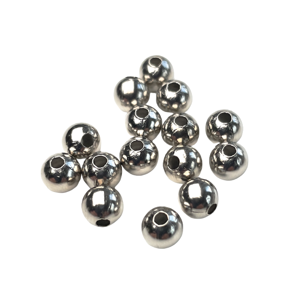 S�lv rund �8 mm / 40 stk