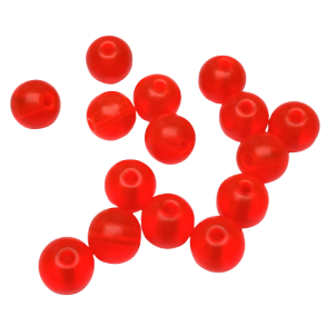 Plastperle 6 mm rd / 50 stk