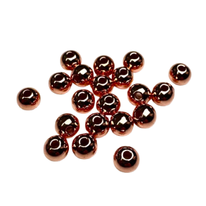 Kobber rund 6 mm / 50 stk